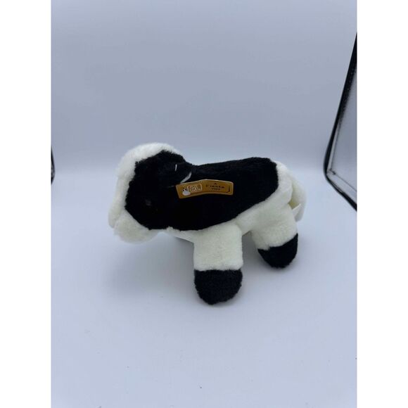 VTG Feista 7" Cow Plush Moo Moos 2325D A Feista Toy, Soft Cuddly - Picture 1 of 6